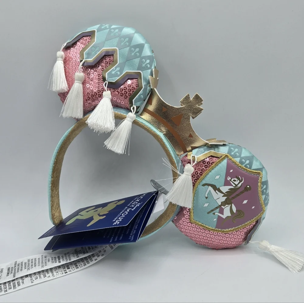 Disney Prince Charming Regal Carrousel Mickey Mouse Ears Headband